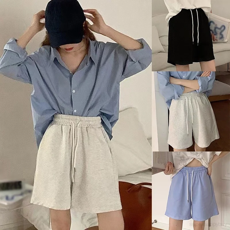 Women's Fashion All-match Shorts Spring Summer Loose High Waist Thin Wide Leg Casual Pants Student Sports Pants
Women's Fashion All-match Shorts Spring Summer Loose High Waist Thin Wide Leg Casual Pants Student Sports Pants
