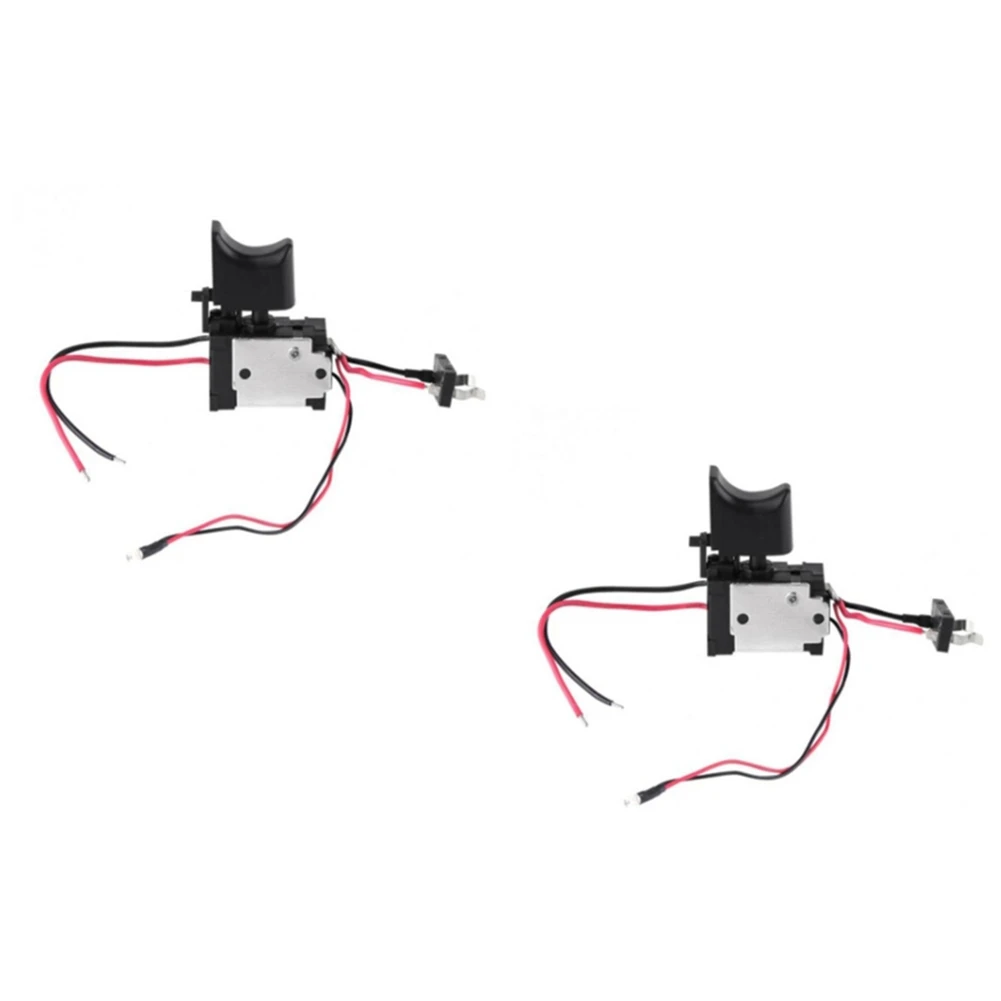 2 Electric Drill Dust-Proof Speed Control Button Trigger Switch Dc 7.2-24V Cordless Electric Drill Switch
2 Electric Drill Dust-Proof Speed Control Button Trigger Switch Dc 7.2-24V Cordless Electric Drill Switch
