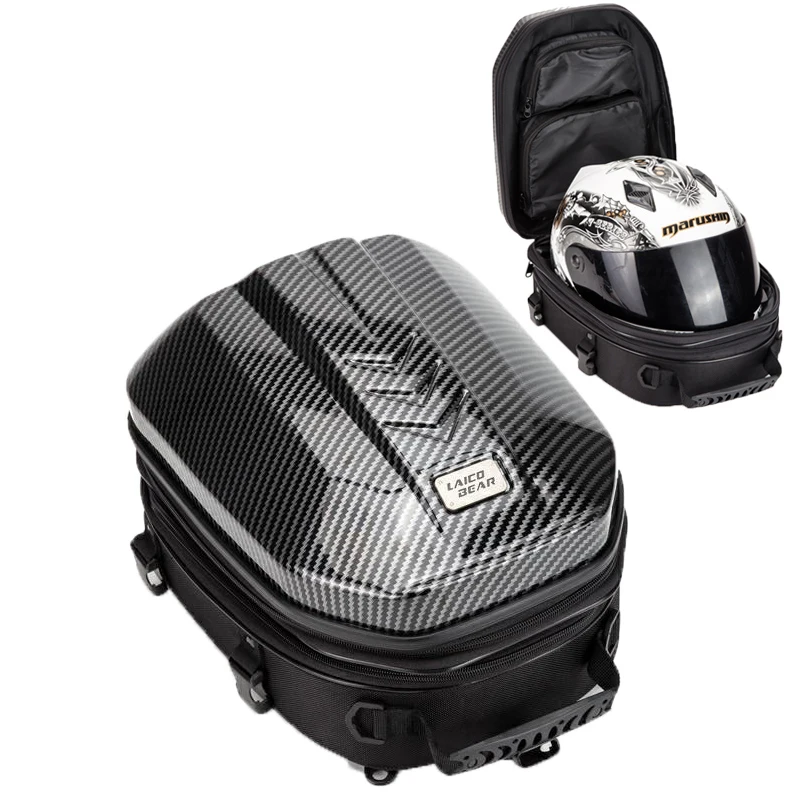 Hard Shell Motorcycle Tail Bag Waterproof Carbon Fiber Motorbike Rear Back Seat Bags Motorcycle Backpack Bag Luggage
Hard Shell Motorcycle Tail Bag Waterproof Carbon Fiber Motorbike Rear Back Seat Bags Motorcycle Backpack Bag Luggage