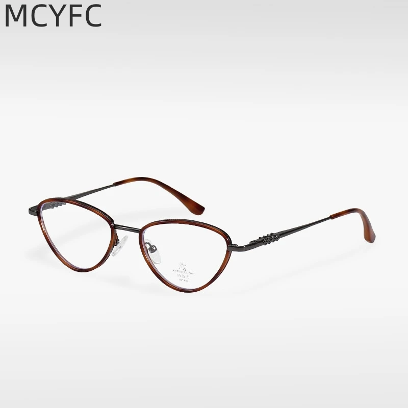 MCYFC Cat Eye Small Round Eye Glasses Frame for Men Optical Prescription Eyeglasses Anti-blue Light Uv400 Eyewear Frames Women
MCYFC Cat Eye Small Round Eye Glasses Frame for Men Optical Prescription Eyeglasses Anti-blue Light Uv400 Eyewear Frames Women