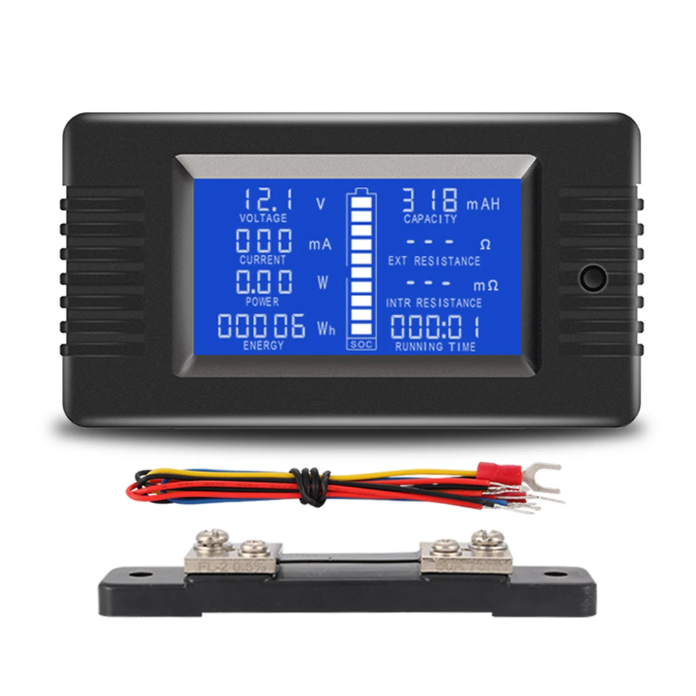 PZEM015 Digital DC 0-200V Voltage Current with 50A Shunt Car Battery Tester Voltage Meter Monitor 12V 24V 48V
PZEM015 Digital DC 0-200V Voltage Current with 50A Shunt Car Battery Tester Voltage Meter Monitor 12V 24V 48V