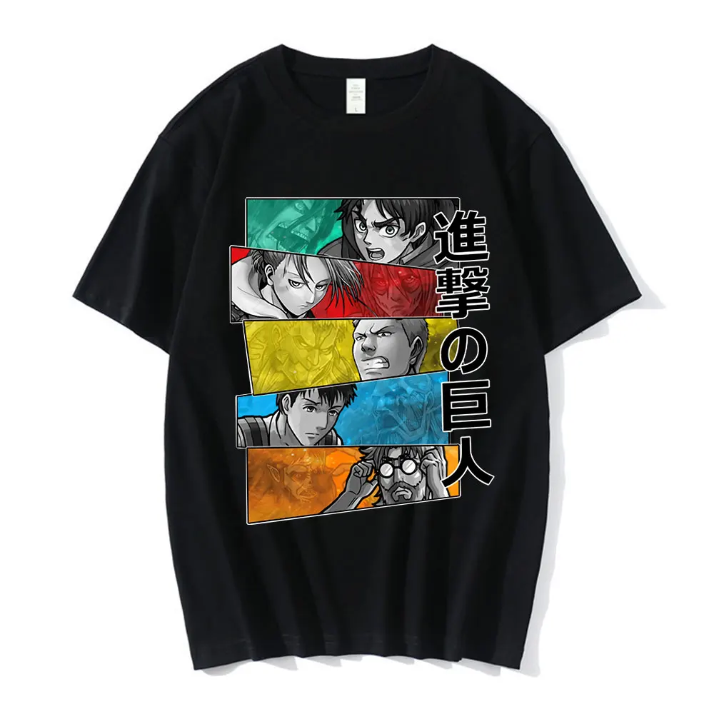 Anime Attack on Titan Men's T-shirt Funny Levi Ackerman Eye Print Tees Tops Summer Harajuku Loose Gothic Short Sleeve T-shirts
Anime Attack on Titan Men's T-shirt Funny Levi Ackerman Eye Print Tees Tops Summer Harajuku Loose Gothic Short Sleeve T-shirts