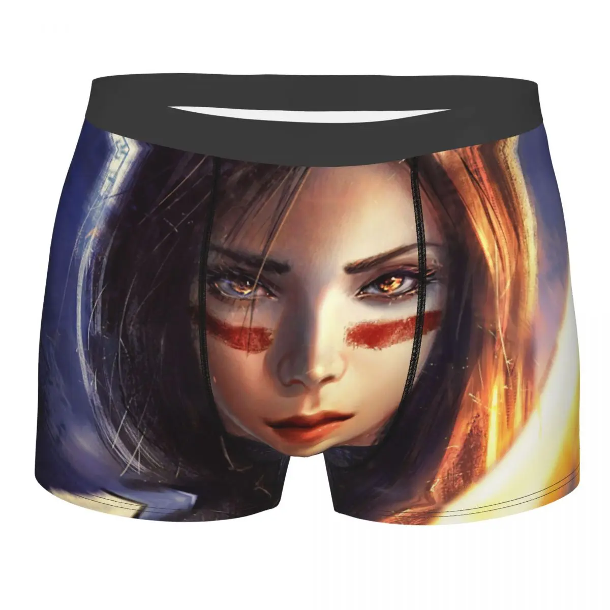 2019 г., художественное нижнее белье Alita с изображением Ангела из фильма, хлопковые брифы, удобное Мужское нижнее белье
2019 г., художественное нижнее белье Alita с изображением Ангела из фильма, хлопковые брифы, удобное Мужское нижнее белье