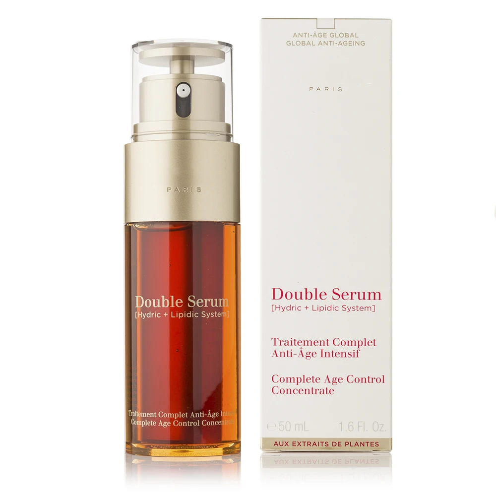 

Paris Double Serum Anti-age Global Anti-ageing Hydric Lipidic System Traitement Complet Anti-age Intensif Complete Age Control