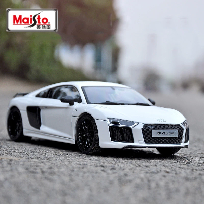 Модель спортивного автомобиля Maisto 1:18 Audi R8 V10 Plus из сплава, модель литая металлическая Игрушечная машина, модель высокой модели имитации, коллекция, подарок для детей
Модель спортивного автомобиля Maisto 1:18 Audi R8 V10 Plus из сплава, модель литая металлическая Игрушечная машина, модель высокой модели имитации, коллекция, подарок для детей