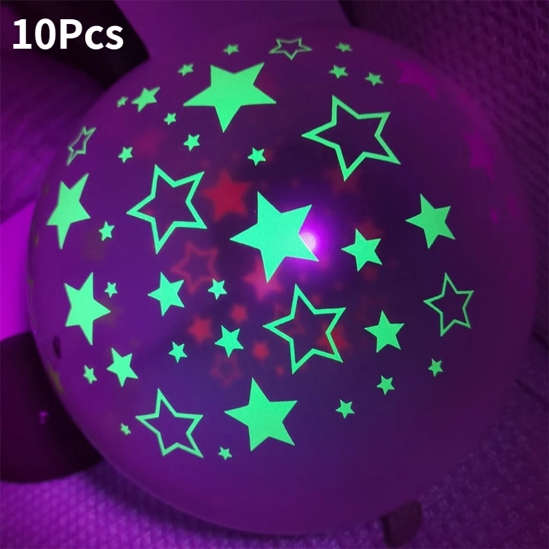 12Inch Fluorescent Dot Heart Star Latex Balloon Luminous Neon Light Valentine's Day Wedding Birthday Decor 10pcs
12Inch Fluorescent Dot Heart Star Latex Balloon Luminous Neon Light Valentine's Day Wedding Birthday Decor 10pcs