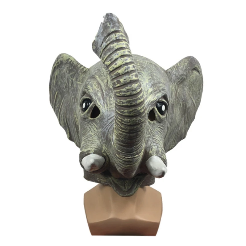 Funny Elephant Animal Headgear Mask Masquerade Cute Latex Headgear Halloween Party Show Props masquerade mask
Funny Elephant Animal Headgear Mask Masquerade Cute Latex Headgear Halloween Party Show Props masquerade mask
