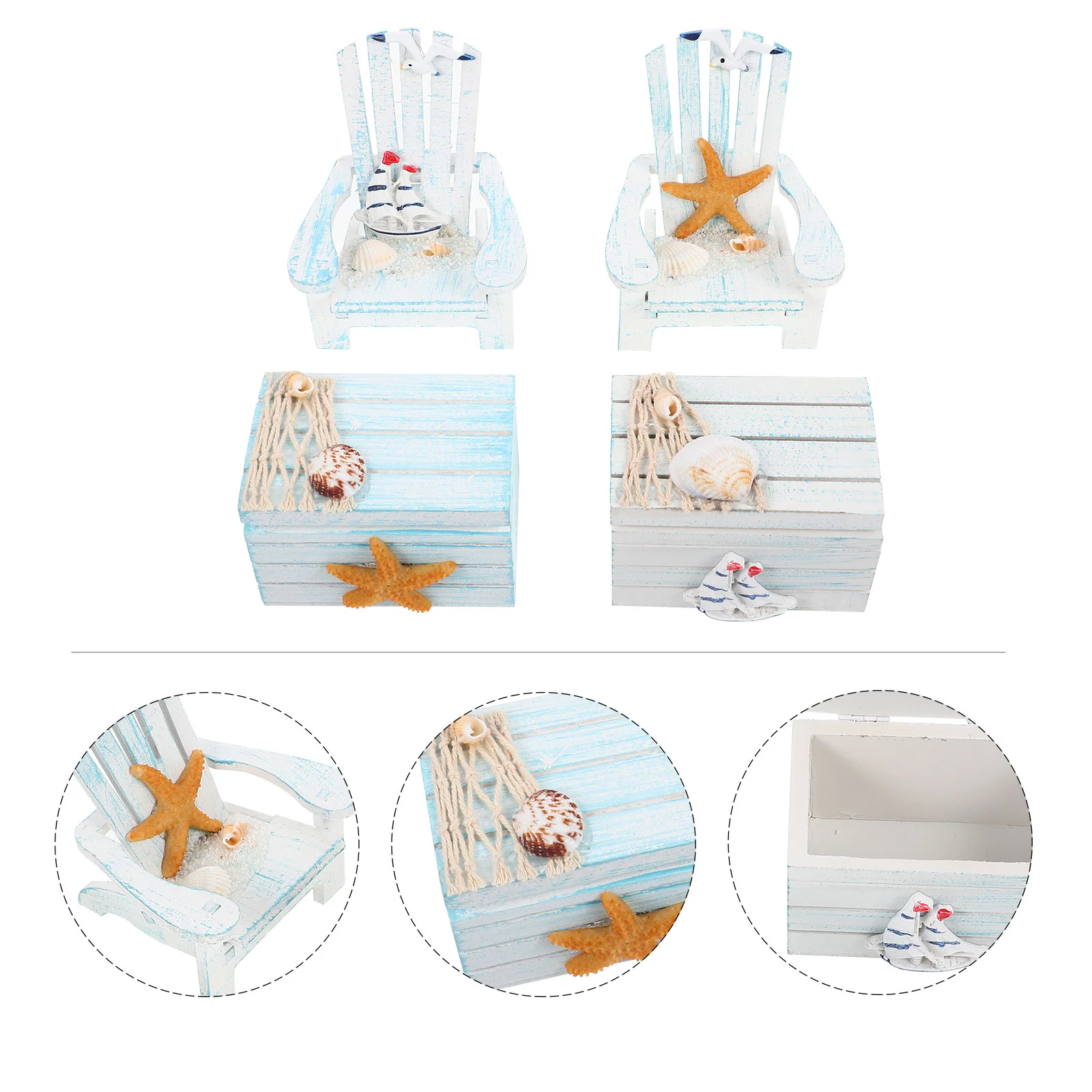 Miniature Chair Furniture Landscape Mediterranean Accessories Coastal Micro Centerpieceaquarium Beach Decor Sofa Bench Small
Miniature Chair Furniture Landscape Mediterranean Accessories Coastal Micro Centerpieceaquarium Beach Decor Sofa Bench Small