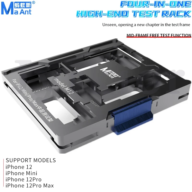MaAnt For iPhone X-11 Pro Max 12 mini 12 13 Pro MAX Motherboard Layering Tester Logic Board Mid-Frame Up/Down Test Fixture Board
MaAnt For iPhone X-11 Pro Max 12 mini 12 13 Pro MAX Motherboard Layering Tester Logic Board Mid-Frame Up/Down Test Fixture Board