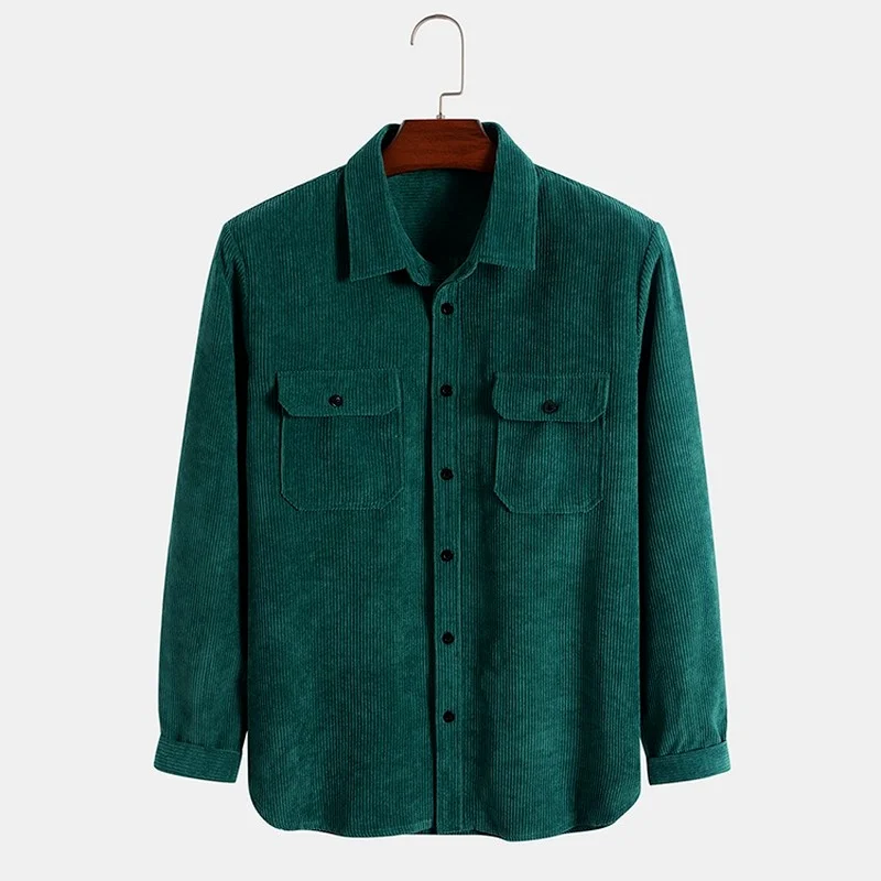 Men Clothing 2022 New Fall/winter Men's Shirt Fashion All-match Corduroy Long-sleeved Shirt Camisas Para Hombre
Men Clothing 2022 New Fall/winter Men's Shirt Fashion All-match Corduroy Long-sleeved Shirt Camisas Para Hombre