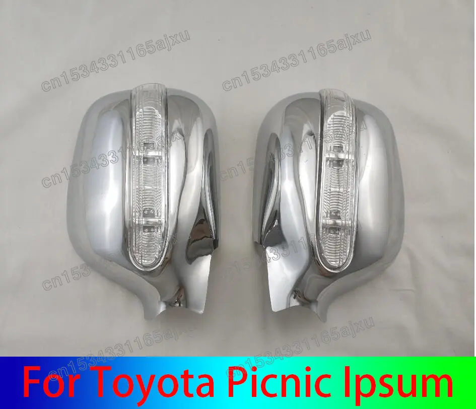 Novel style ABS Chrome plated door mirror covers Led For Toyota Picnic Ipsum 1995-2001
Novel style ABS Chrome plated door mirror covers Led For Toyota Picnic Ipsum 1995-2001