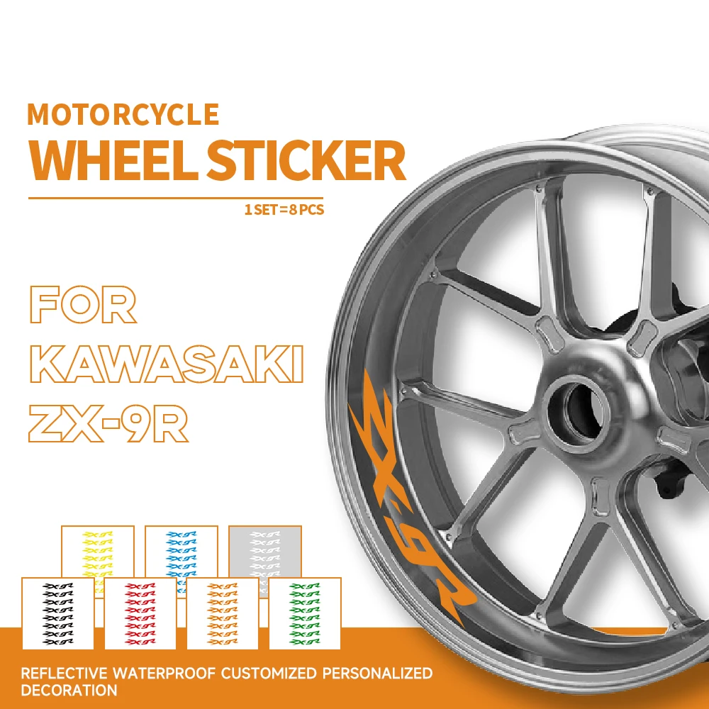 Motorcycle Modified Decals Waterproof Reflective Wheel Rim Custom Decorative Sticker For KAWASAKI ZX-9R ZX9R zx 9r
Motorcycle Modified Decals Waterproof Reflective Wheel Rim Custom Decorative Sticker For KAWASAKI ZX-9R ZX9R zx 9r