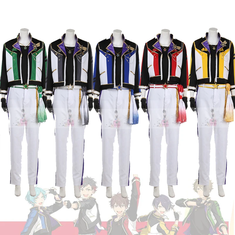 Игровой Комплект звезд Ryuseitai Morisawa Chiaki Shinkai Kanata Nagumo Tetora Sengoku Shinobu Takamine Midori Косплей Костюм
Игровой Комплект звезд Ryuseitai Morisawa Chiaki Shinkai Kanata Nagumo Tetora Sengoku Shinobu Takamine Midori Косплей Костюм