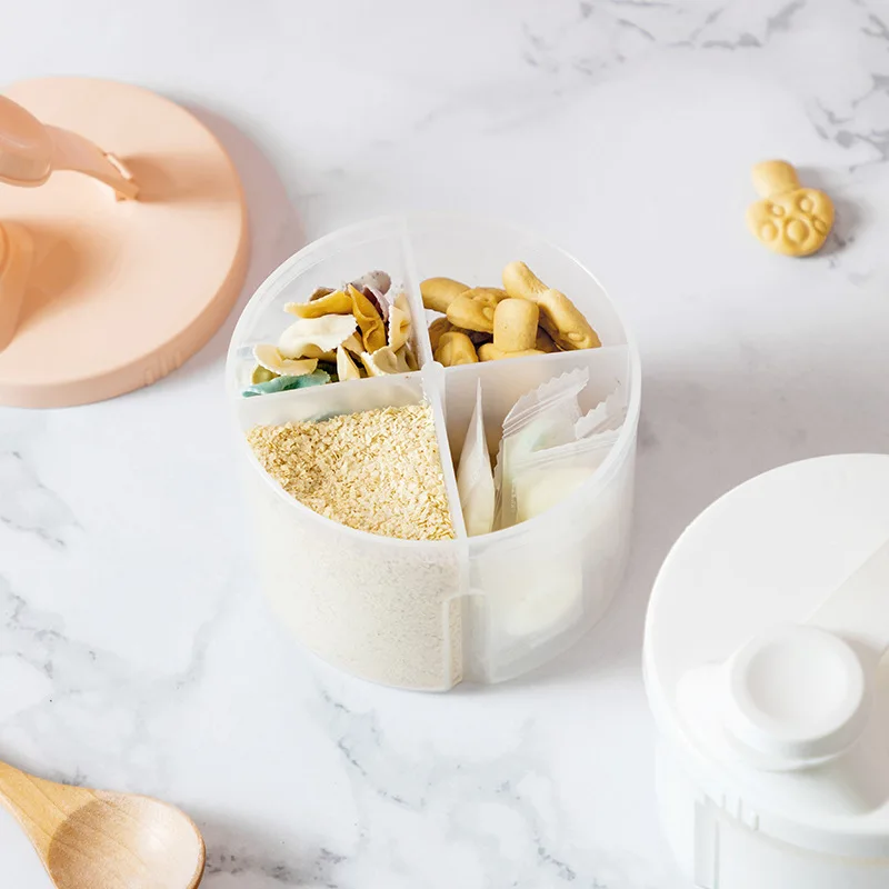 Baby milk powder can four compartments portable moisture-proof sealed can milk powder box portable box
Baby milk powder can four compartments portable moisture-proof sealed can milk powder box portable box
