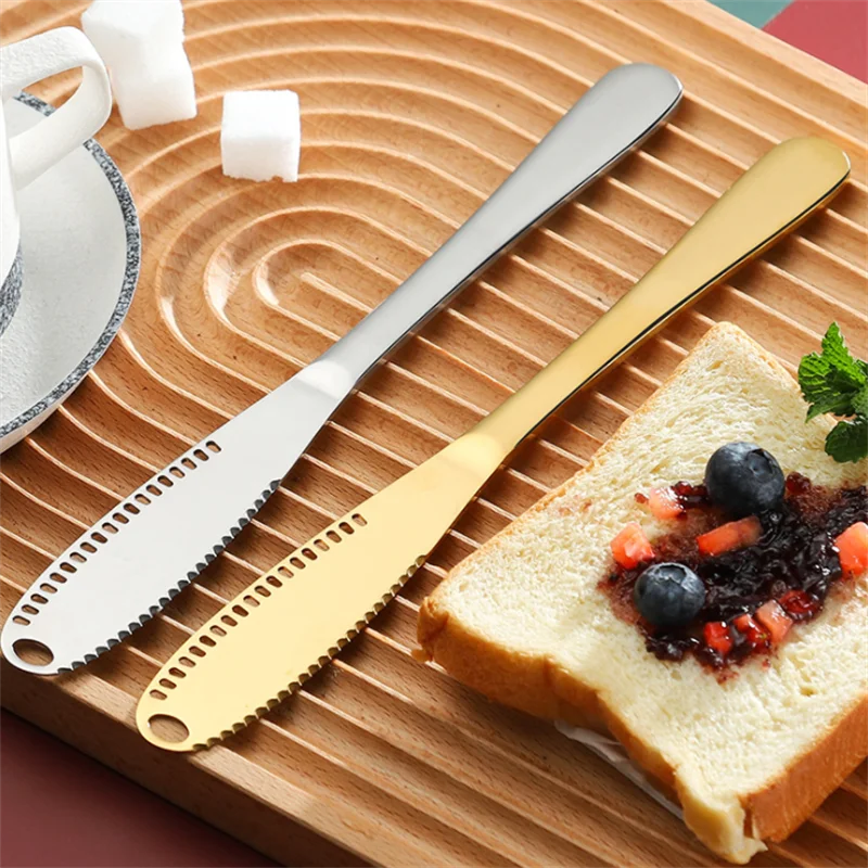 1 Piece Stainless Steel Cheese Butter Knife Western Food Bread Jam Cream Knife Cutlery
1 Piece Stainless Steel Cheese Butter Knife Western Food Bread Jam Cream Knife Cutlery
