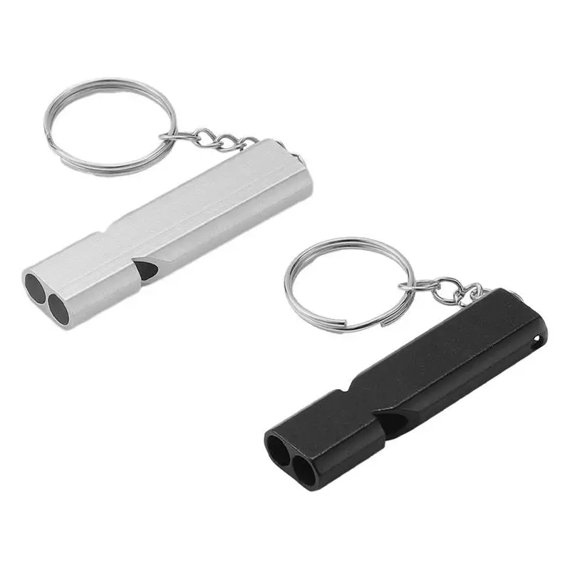 Outdoor Safety Emergency Whistle Outdoor Camping Double Tube High Frequency Survival Whistle Self-defense Tools Self-help
Outdoor Safety Emergency Whistle Outdoor Camping Double Tube High Frequency Survival Whistle Self-defense Tools Self-help