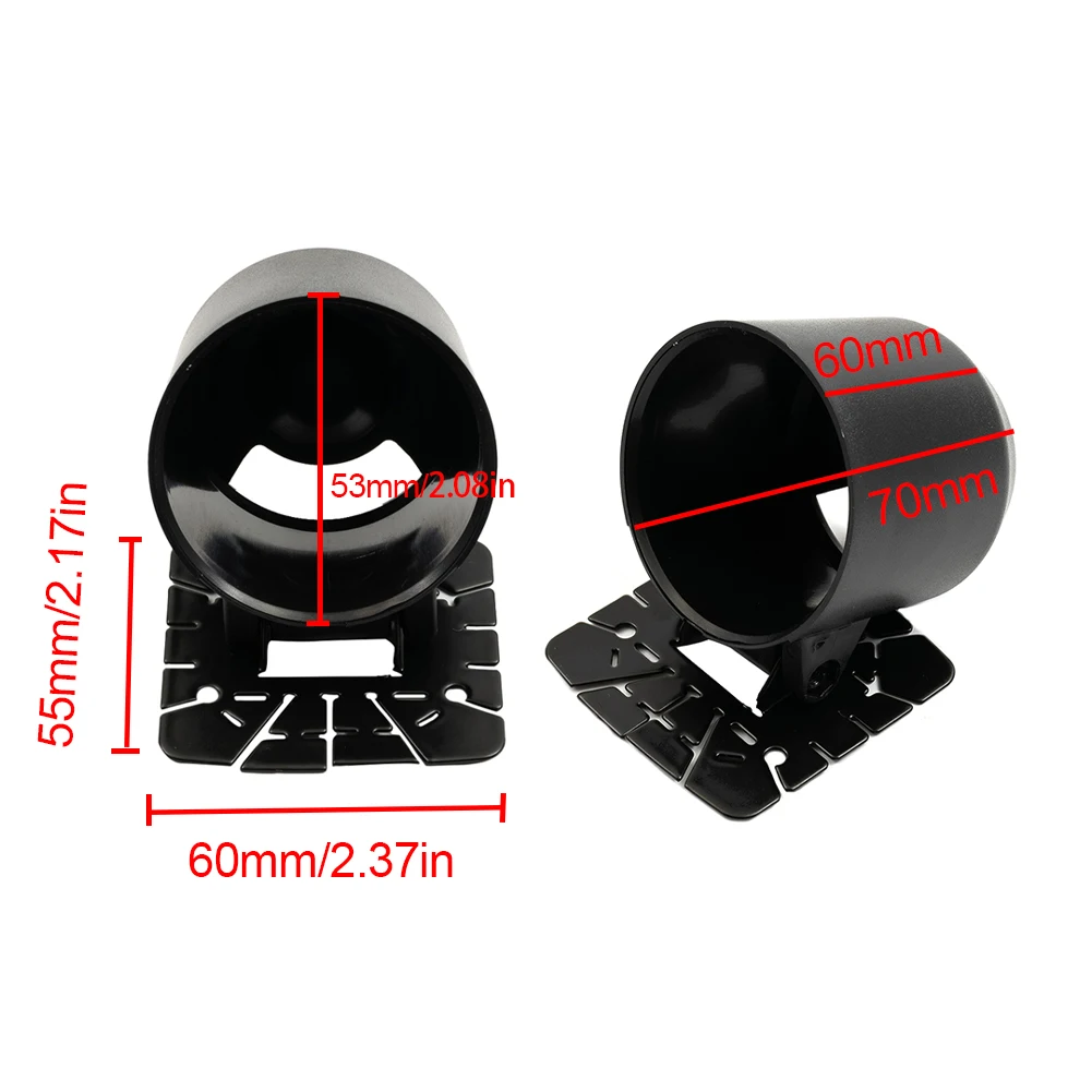Car Single Gauge Meter Cup Pod Holder Dash Mount Bracket Boost 2inch 52mm Plastic Durable For Universal Auto Gauges Trim Parts
Car Single Gauge Meter Cup Pod Holder Dash Mount Bracket Boost 2inch 52mm Plastic Durable For Universal Auto Gauges Trim Parts