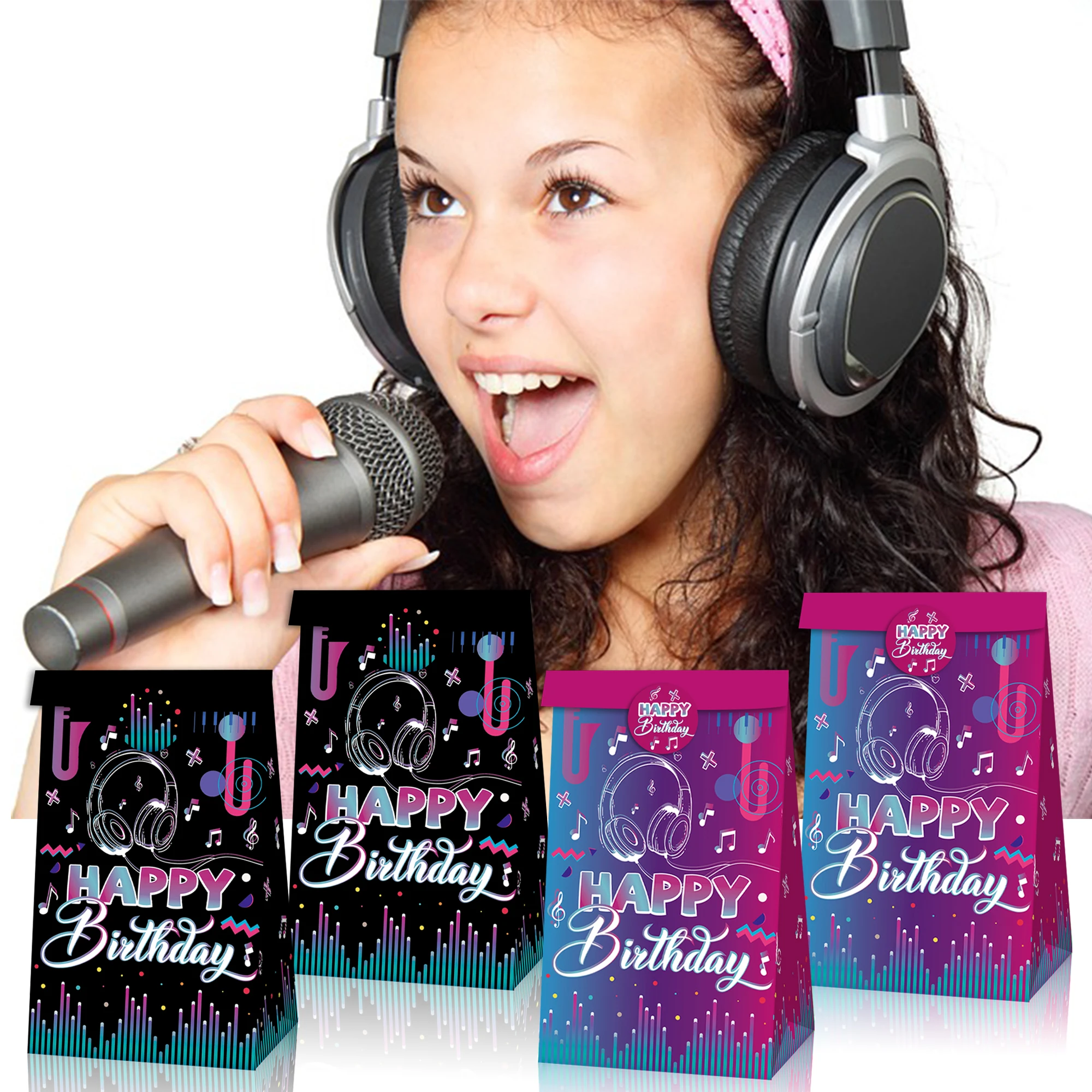 LB258 20PCS Music Notes Happy Birthday Birthday Party Gift Kraft Paper Sealed Flat Bottom Bag
LB258 20PCS Music Notes Happy Birthday Birthday Party Gift Kraft Paper Sealed Flat Bottom Bag