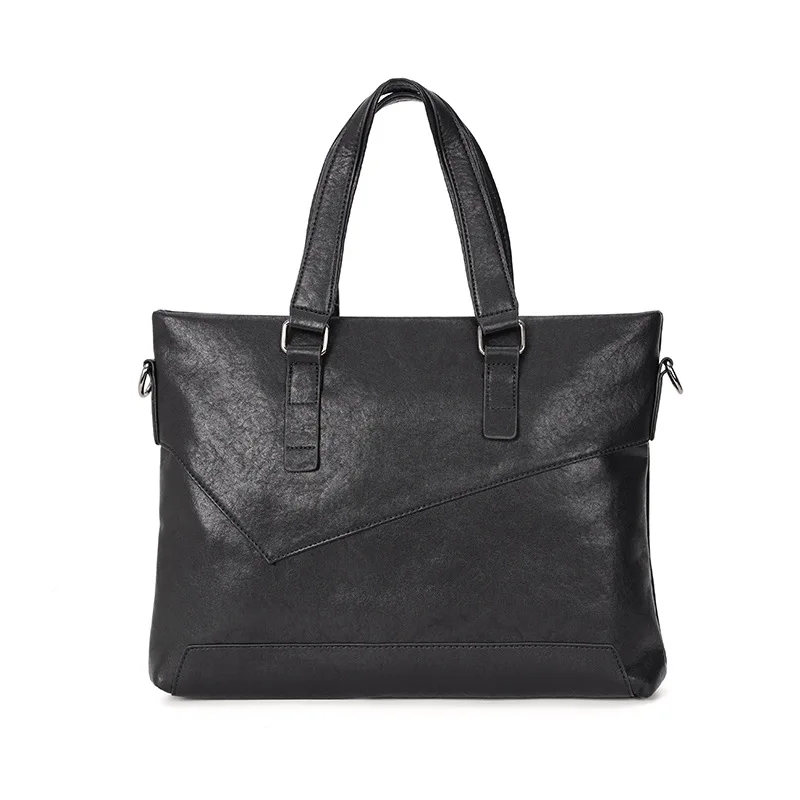 Handbag Men's Business Soft Leather Shoulder Messenger Bag Simple Men's Bag Casual Hand-held Briefcase Men's Tide Brand
Handbag Men's Business Soft Leather Shoulder Messenger Bag Simple Men's Bag Casual Hand-held Briefcase Men's Tide Brand