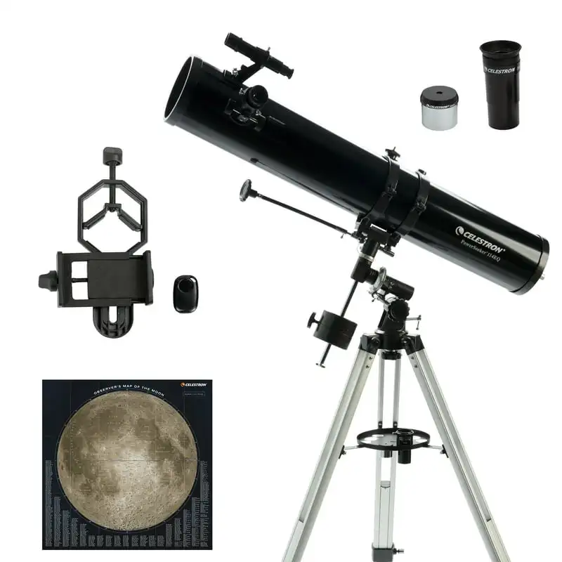 

PowerSeeker 114 EQ Telescope and AstroImaging Deluxe Kit