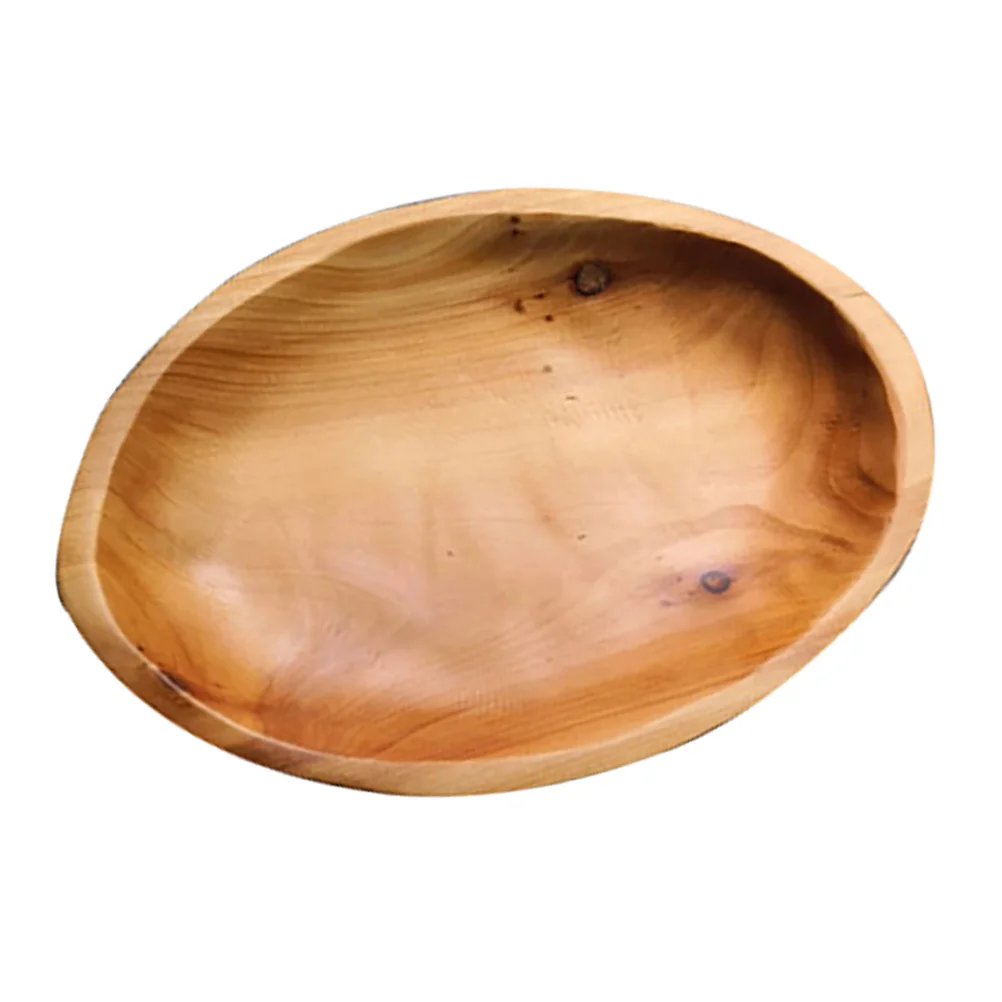 Rustic Dresser Decorative Tray Board Practical Fruit Plate Solid Wood Oval Food Dinner Party
Rustic Dresser Decorative Tray Board Practical Fruit Plate Solid Wood Oval Food Dinner Party