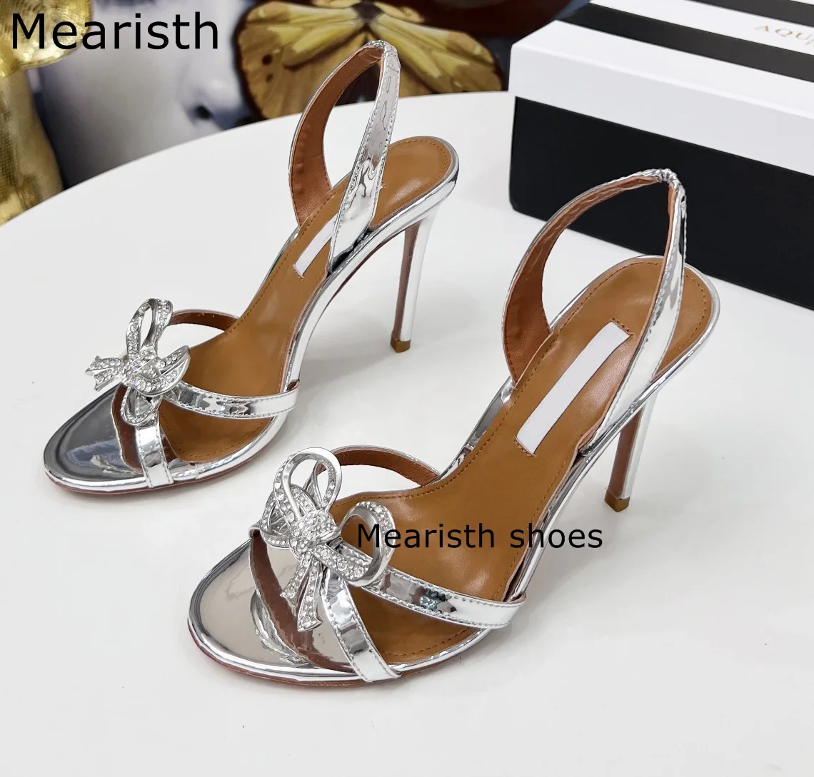 2022 Crystal Satin Stiletto Sandals Summer Brand Women Shoes Butterfly Knot Bling Ankle Strap High Heels Party Shoes Sexy Black
2022 Crystal Satin Stiletto Sandals Summer Brand Women Shoes Butterfly Knot Bling Ankle Strap High Heels Party Shoes Sexy Black