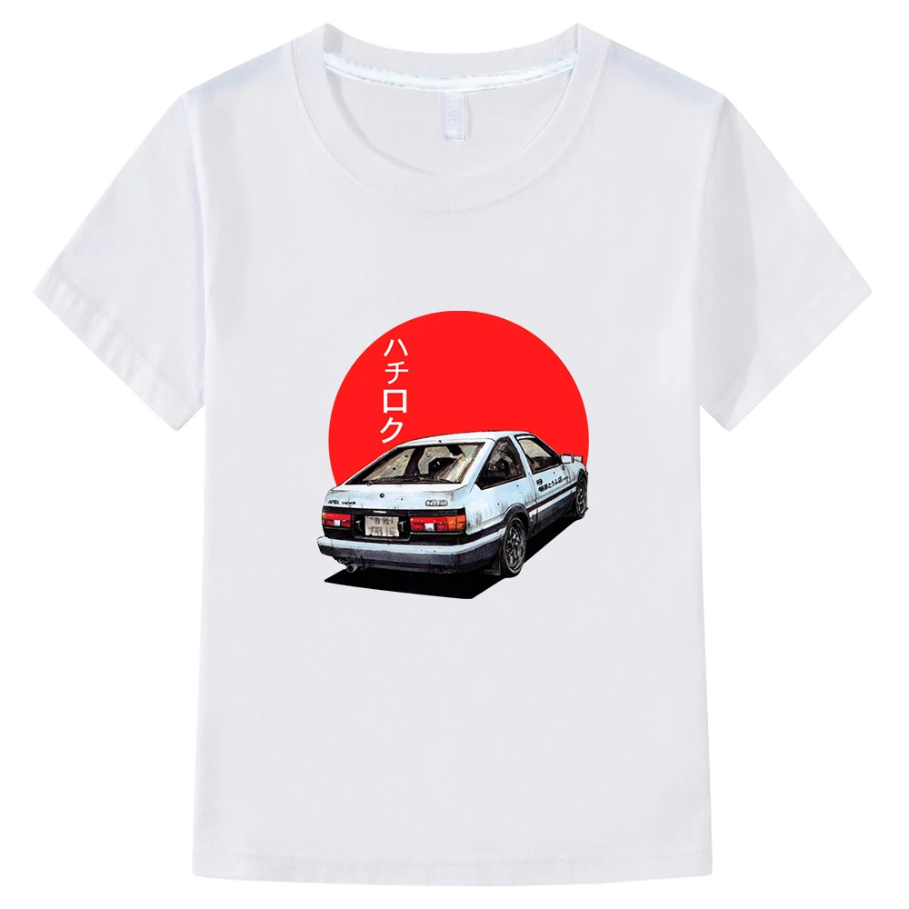 Рубашка AE86 с японским аниме инициалом D, Детская летняя футболка с круглым вырезом и короткими рукавами, Повседневная модная футболка унисе... 
Рубашка AE86 с японским аниме инициалом D, Детская летняя футболка с круглым вырезом и короткими рукавами, Повседневная модная футболка унисе...