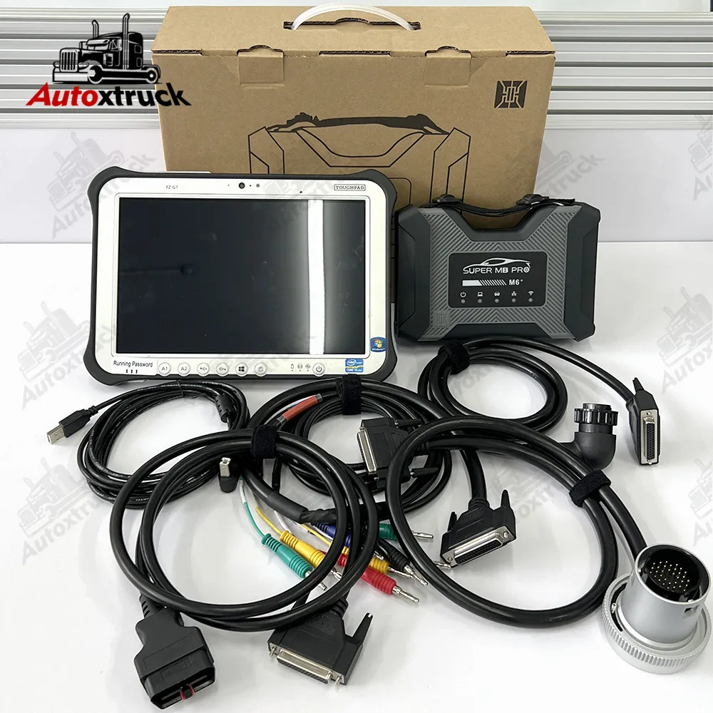 FZ-G1 планшет 2023 SUPER MB PRO M6 + для Benz с кабелем Lan мультиплексор диагностический инструмент
FZ-G1 планшет 2023 SUPER MB PRO M6 + для Benz с кабелем Lan мультиплексор диагностический инструмент