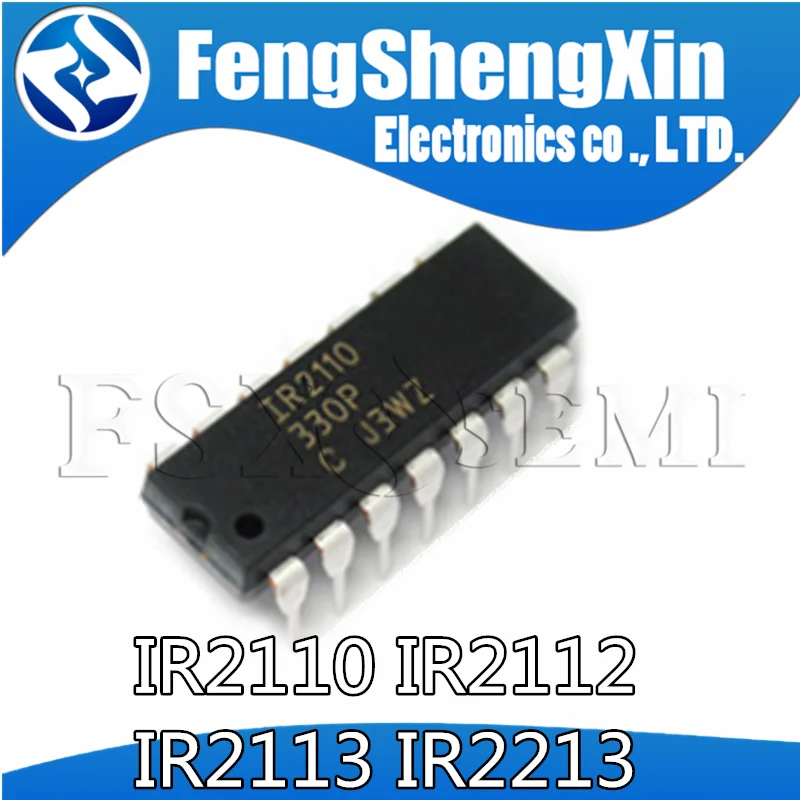 5PCS IR2110PBF DIP14 IR2110 DIP DIP-14 IR2113PBF IR2113 IR2112PBF IR2112 IR2213PBF IR2213 Bridge drive IC
5PCS IR2110PBF DIP14 IR2110 DIP DIP-14 IR2113PBF IR2113 IR2112PBF IR2112 IR2213PBF IR2213 Bridge drive IC