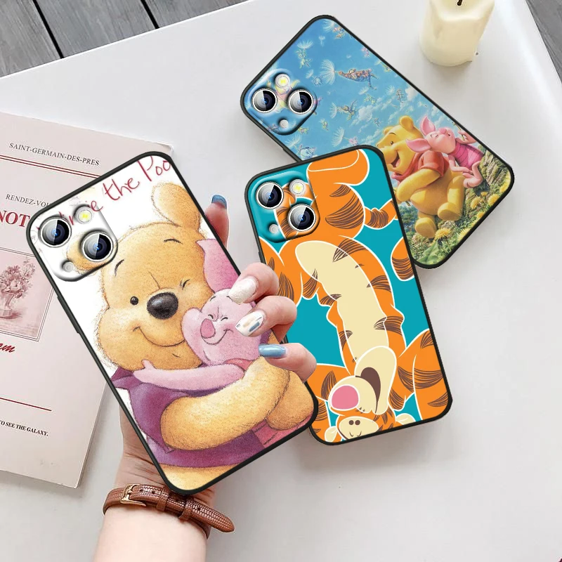 Winnie Pooh Disney For iPhone 14 13 12 11 Pro Max XS Max X XR 7 8 Plus 6S 5S Silicone Black Shell Phone Case
Winnie Pooh Disney For iPhone 14 13 12 11 Pro Max XS Max X XR 7 8 Plus 6S 5S Silicone Black Shell Phone Case