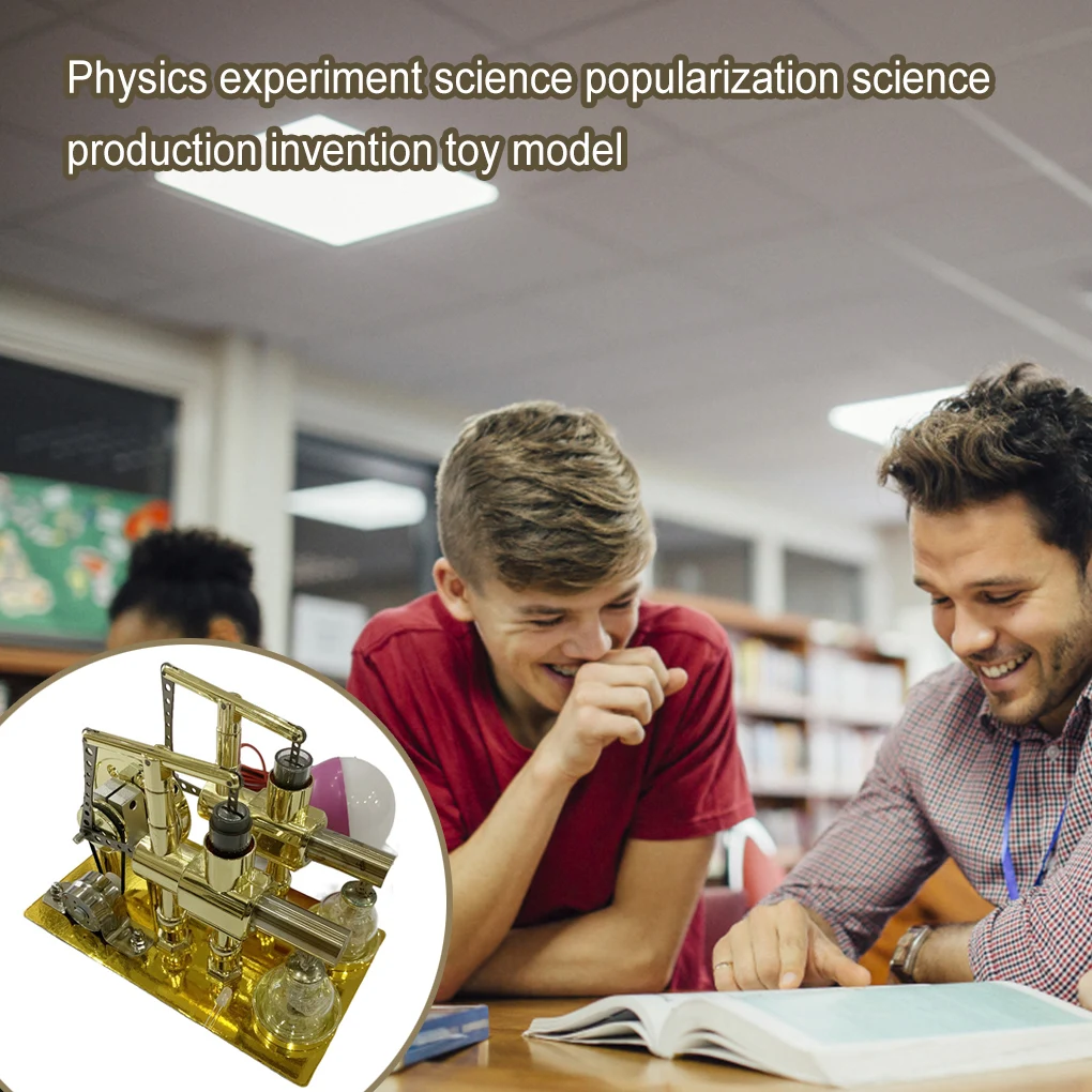 Model Engine Steam Power Generator Educational Toys with Bulb Supplies 
Model Engine Steam Power Generator Educational Toys with Bulb Supplies