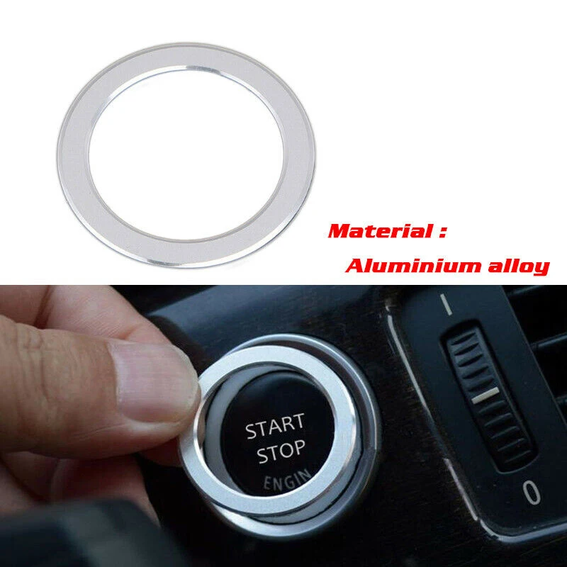 Car Switch Decoration Trim Start/Stop Aluminum Alloy Button Silver For BMW 3 Series E90 Push Switch Trim Durable
Car Switch Decoration Trim Start/Stop Aluminum Alloy Button Silver For BMW 3 Series E90 Push Switch Trim Durable