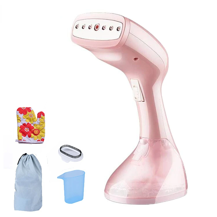 

KONKA Ironing Machine Handhold Garment Steamer Pink 1500w Large Capacity 250ml Fast Heating Portable For Home&Travel&Bus