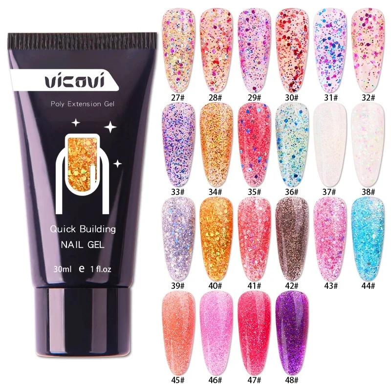 15ml Glitter Poly Gel Nail Extension Set Fashion Colors Nail Gel Extension Quick Builder Polygel Nail Extension Poly Nail
15ml Glitter Poly Gel Nail Extension Set Fashion Colors Nail Gel Extension Quick Builder Polygel Nail Extension Poly Nail