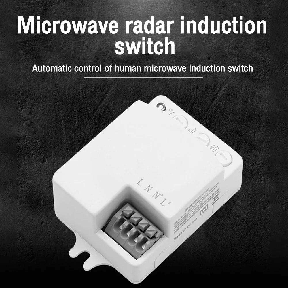 AC 220V-240V 2-8 Meters 5.8Ghz Radar Body Sensor Switch Automatic Home Staircase Corridor Corridor Mini Microwave Sensor Module
AC 220V-240V 2-8 Meters 5.8Ghz Radar Body Sensor Switch Automatic Home Staircase Corridor Corridor Mini Microwave Sensor Module
