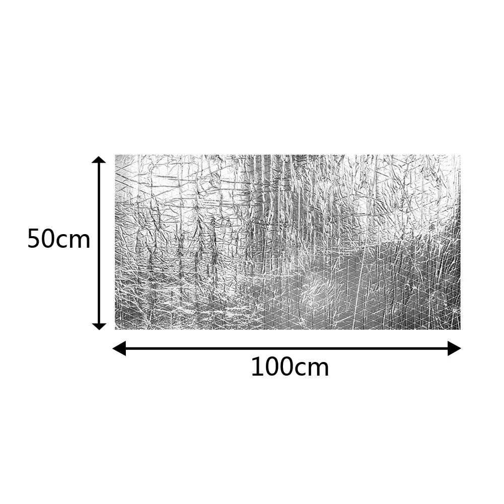 50x100cm Car Sound Mat Proofing Deadener Heat Noise Insulation Deadening Mat Hood Closed Cell Foam Accessories
50x100cm Car Sound Mat Proofing Deadener Heat Noise Insulation Deadening Mat Hood Closed Cell Foam Accessories