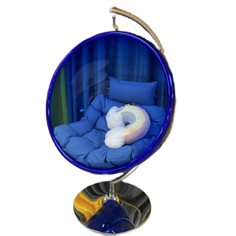 Hemisphere hanging acrylic space indoor swing transparent bubble hanging chair hanging basket home lazy balcony cradle chair
Hemisphere hanging acrylic space indoor swing transparent bubble hanging chair hanging basket home lazy balcony cradle chair