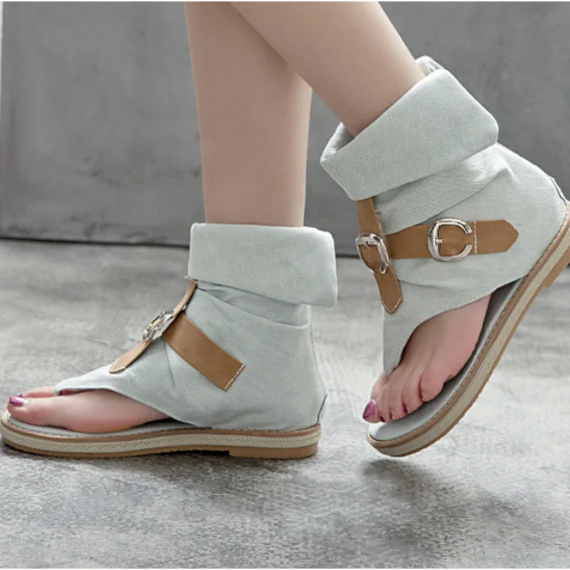 Sandal Canvas Denim Flat Heels Women's Sandals Flip Flops 2023 New Summer Casual Thong Sandals Beach Shoes Clip Toe Sandals
Sandal Canvas Denim Flat Heels Women's Sandals Flip Flops 2023 New Summer Casual Thong Sandals Beach Shoes Clip Toe Sandals