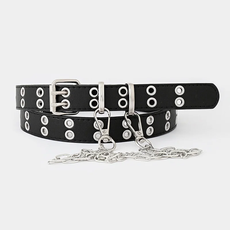 Fashion Alloy Women Men Belts Chain Luxury PU Leather New Style Pin Buckle Jeans Chains Decorative Ladies Retro Casual Punk
Fashion Alloy Women Men Belts Chain Luxury PU Leather New Style Pin Buckle Jeans Chains Decorative Ladies Retro Casual Punk