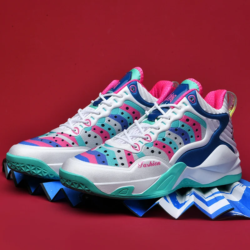High Quality Basketball Shoes Men Sneakers Boys Basket Shoes Autumn High Top Anti-slip Outdoor Sports Shoes Trainer Women Summer
High Quality Basketball Shoes Men Sneakers Boys Basket Shoes Autumn High Top Anti-slip Outdoor Sports Shoes Trainer Women Summer