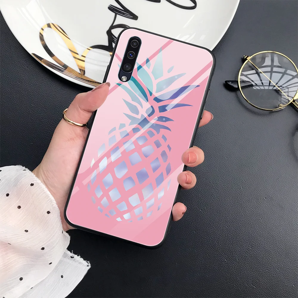 Fruit Pineapple Glass Phone Case for Samsung Galaxy M40S A20S A51 A52 S21 Plus S20FE S10 S21Ultra A12 A71 A13 5G Back Cover
Fruit Pineapple Glass Phone Case for Samsung Galaxy M40S A20S A51 A52 S21 Plus S20FE S10 S21Ultra A12 A71 A13 5G Back Cover