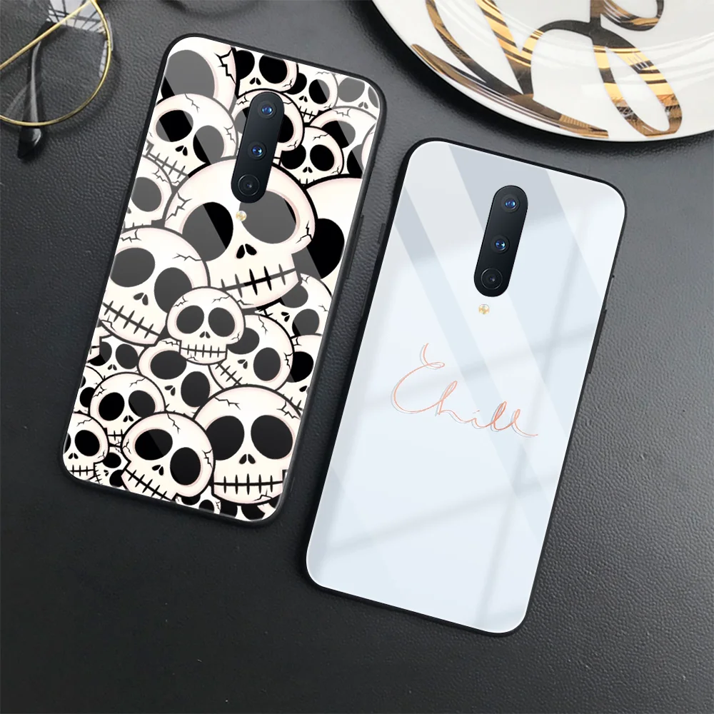 Fashion Skeleton Tempered Glass Phone Case for Oneplus Nord N100 N10 9 Pro 8 7T 7 Pro Cover for Oneplus 8T 9R 9RT 5G Funda Capa
Fashion Skeleton Tempered Glass Phone Case for Oneplus Nord N100 N10 9 Pro 8 7T 7 Pro Cover for Oneplus 8T 9R 9RT 5G Funda Capa