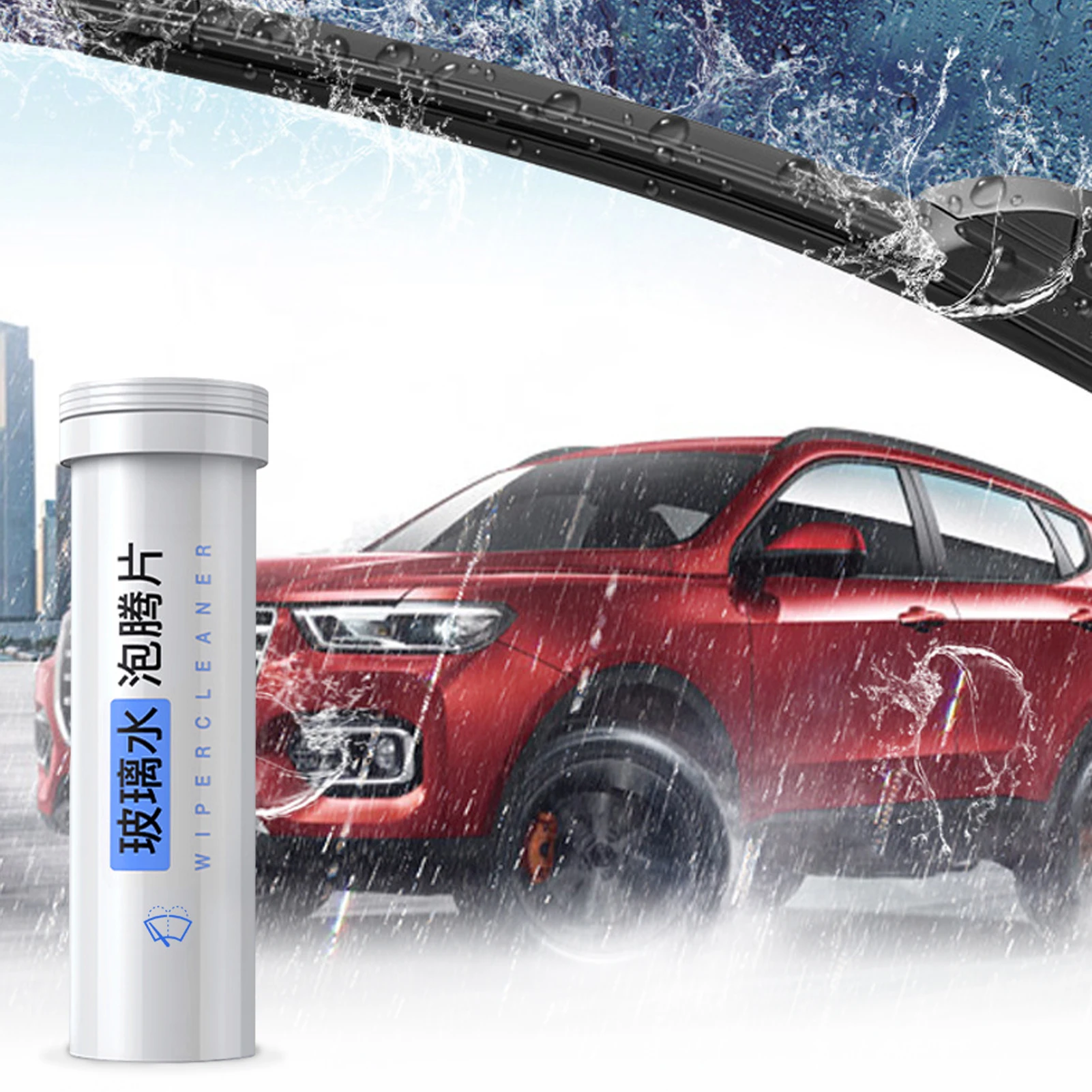 Car Windshield Cleaner Effervescent Tablets Solid Washer Universal Automobile Glass Washer Dust Remover Solid Cleaner 15 Pcs
Car Windshield Cleaner Effervescent Tablets Solid Washer Universal Automobile Glass Washer Dust Remover Solid Cleaner 15 Pcs