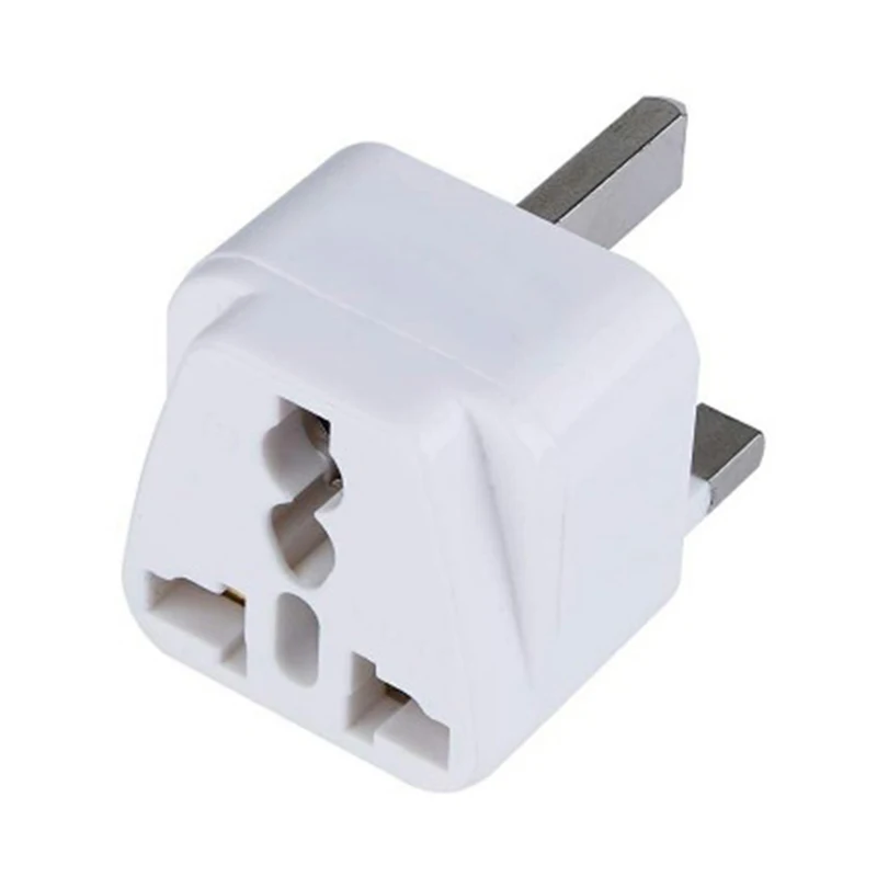 EU 2 Pin To UK 3 Pin Plug Adapter 13A/250V Travel Portable Converter AC Universal Adapter PC Mobile Phone Connectors Converters
EU 2 Pin To UK 3 Pin Plug Adapter 13A/250V Travel Portable Converter AC Universal Adapter PC Mobile Phone Connectors Converters