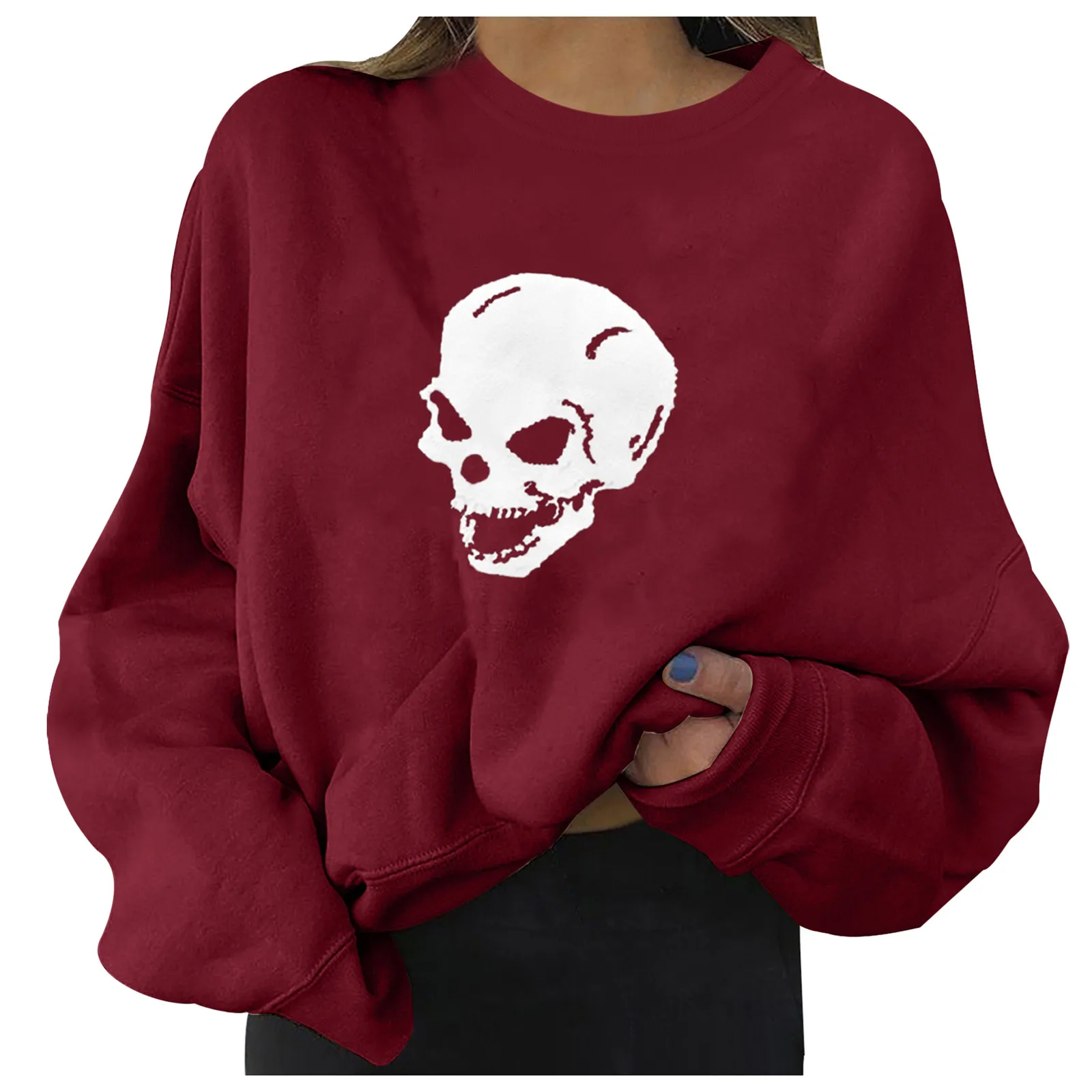 Ladies Sweatshirt with Hood Halloween Sweatshirts for Women Long Sleeve Crewneck graphic Pullover Nylon Hoodie Women
Ladies Sweatshirt with Hood Halloween Sweatshirts for Women Long Sleeve Crewneck graphic Pullover Nylon Hoodie Women