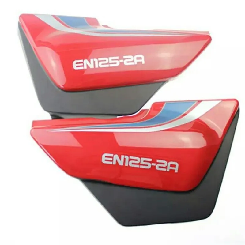 Боковые панели мотоцикла для HJ125 EN125-2A, комплект боковых крышек Suzuki Haojue Qingqi Haojin EN 125cc, красные, синие, черные пластиковые крышки 
Боковые панели мотоцикла для HJ125 EN125-2A, комплект боковых крышек Suzuki Haojue Qingqi Haojin EN 125cc, красные, синие, черные пластиковые крышки