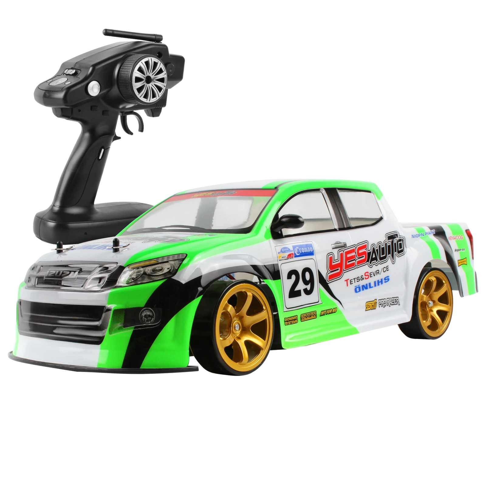 70KM/H Pink 4WD Radio Controlled Car RC 1/10 High Speed Two Tires with Remote Control Toys for Children RC Scale Trucks
70KM/H Pink 4WD Radio Controlled Car RC 1/10 High Speed Two Tires with Remote Control Toys for Children RC Scale Trucks