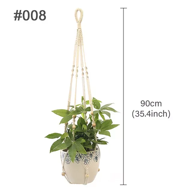 Plant Handmade Macrame Plant Hanger Flower Pot Planter Hanger Wall Decor Courtyard Garden Hanging Planter Hanging Basket
Plant Handmade Macrame Plant Hanger Flower Pot Planter Hanger Wall Decor Courtyard Garden Hanging Planter Hanging Basket