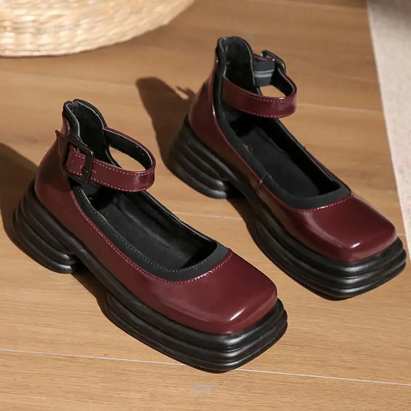 Shoes Women Mary Jane Vintage Girls High Heel Platform College Student Big Size Ytmtloy Buckle Strap Botines De Mujer 2021
Shoes Women Mary Jane Vintage Girls High Heel Platform College Student Big Size Ytmtloy Buckle Strap Botines De Mujer 2021