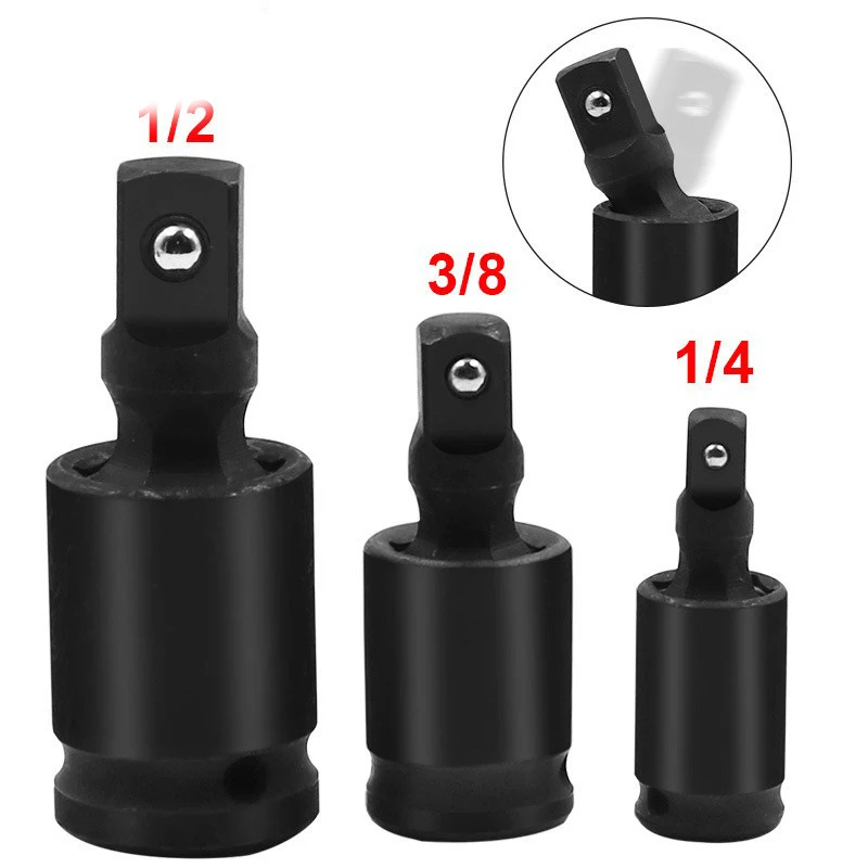 Pneumatic Steering Head Universal Head Electric Wrench Socket Accessory Interface Movable Joint Air Gun Universal Joint Joint
Pneumatic Steering Head Universal Head Electric Wrench Socket Accessory Interface Movable Joint Air Gun Universal Joint Joint
